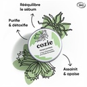 Masque purifiant - à l'eau d'hamamélis et à l'huile de noisette - Certifié Cosmos organic