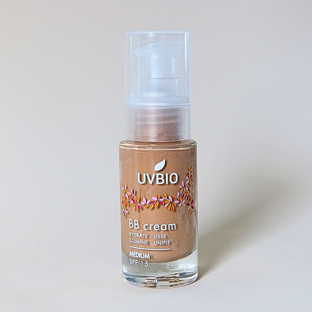 UVBIO - BB Cream 5-en-1 SPF 15 Certifié Cosmos Organic° - 30ml