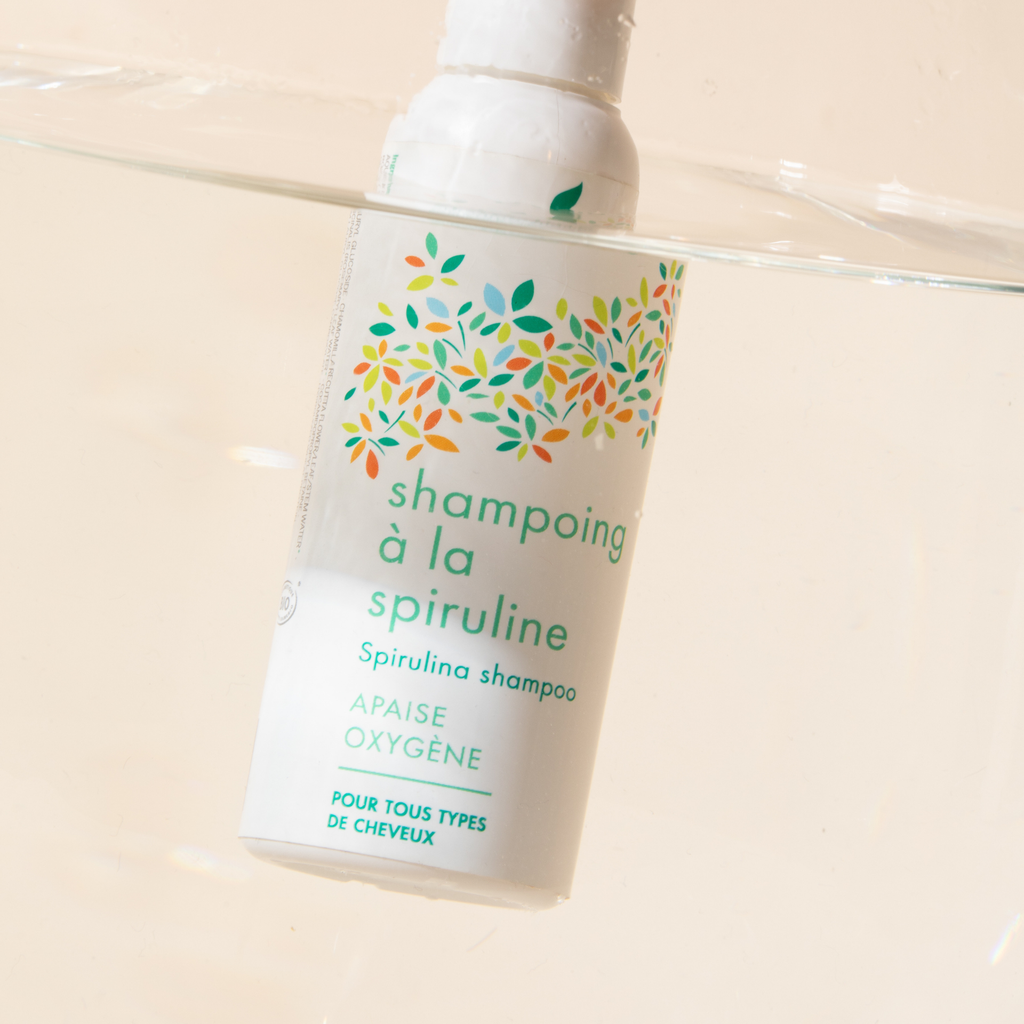 UVBIO - Shampoing à La Spiruline (100 ml) - Certifié bio*
