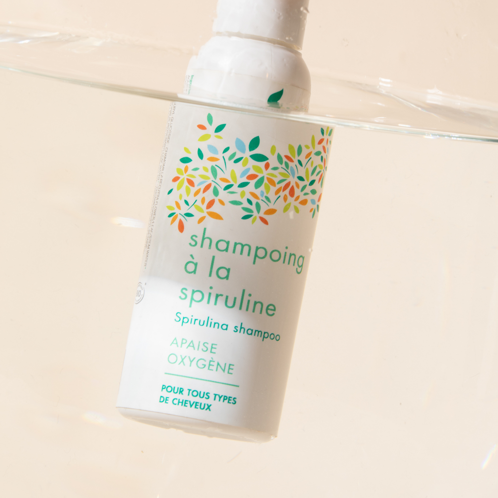 UVBIO - Shampoing à La Spiruline (100ml) - Certifié bio*