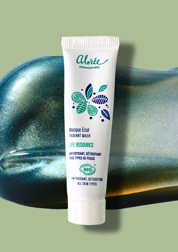 Alorée - Masque Eclat Life Resource Bio - Format pocket 15 ml - Certifié bio