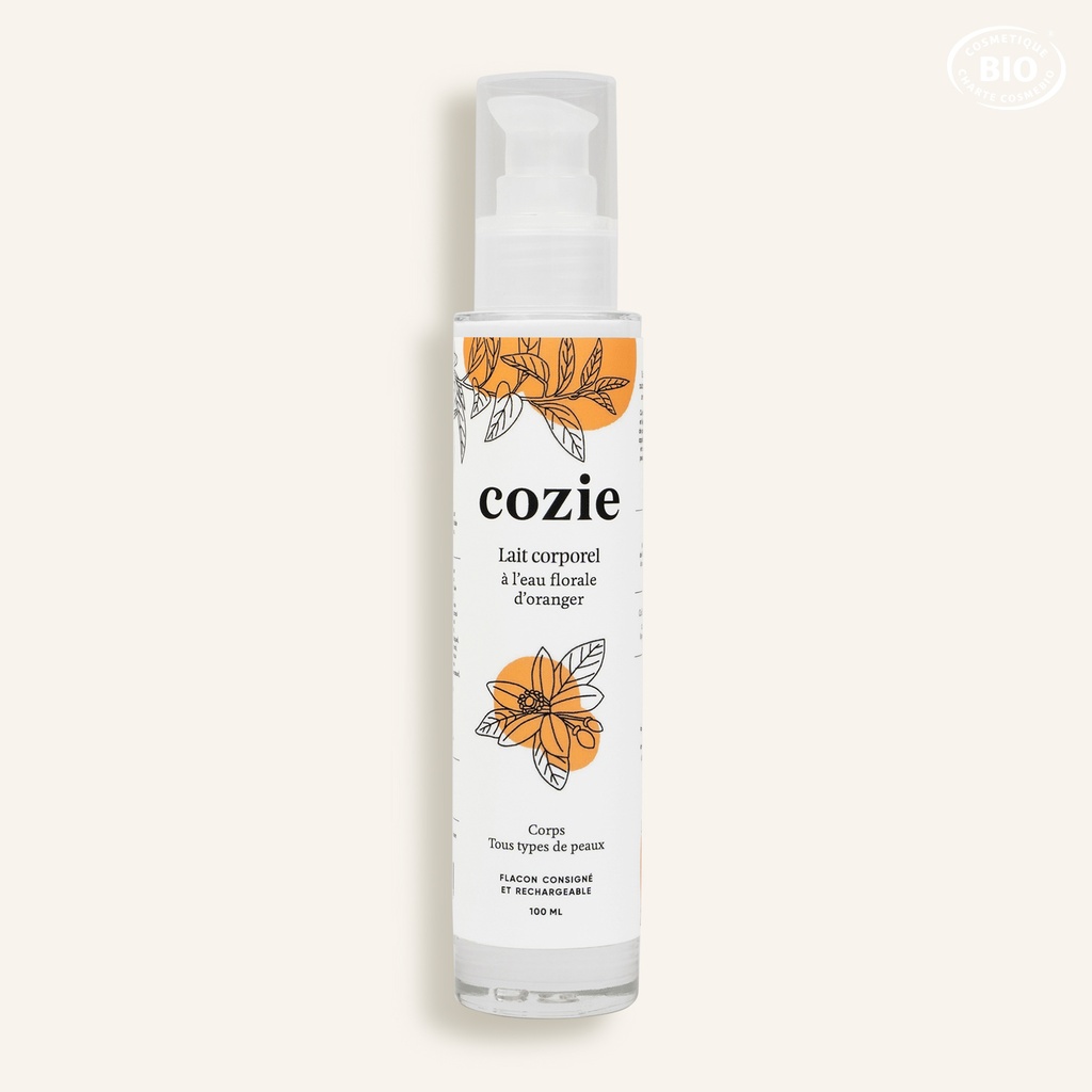 Cozie - Lait corporel - Certifié Cosmos organic