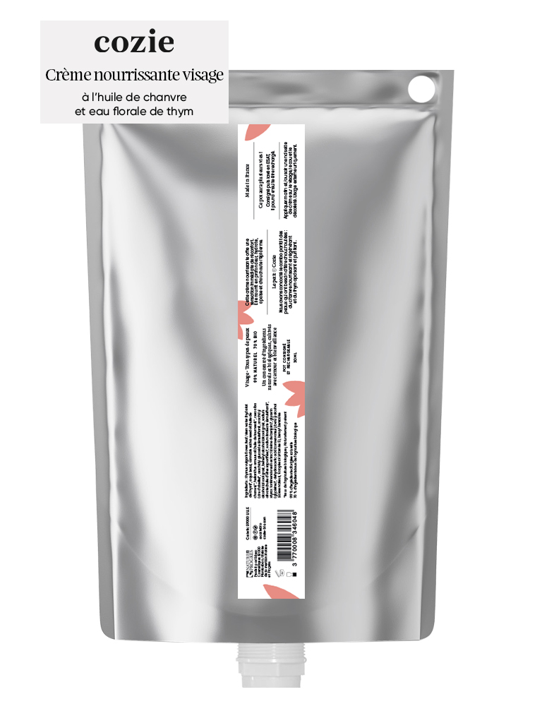 Cozie - Poche Crème Nourissante Visage - Certifié Cosmos Organic°