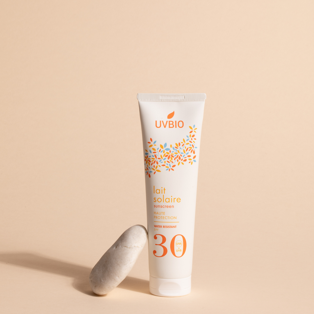 UVBIO - Lait Solaire SPF 30 (100ml) - Certifié bio*