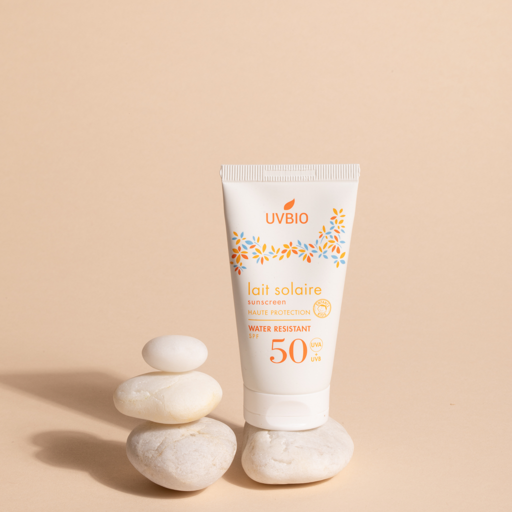 UVBIO - Lait Solaire SPF 50 (50ml) - Certifié bio*