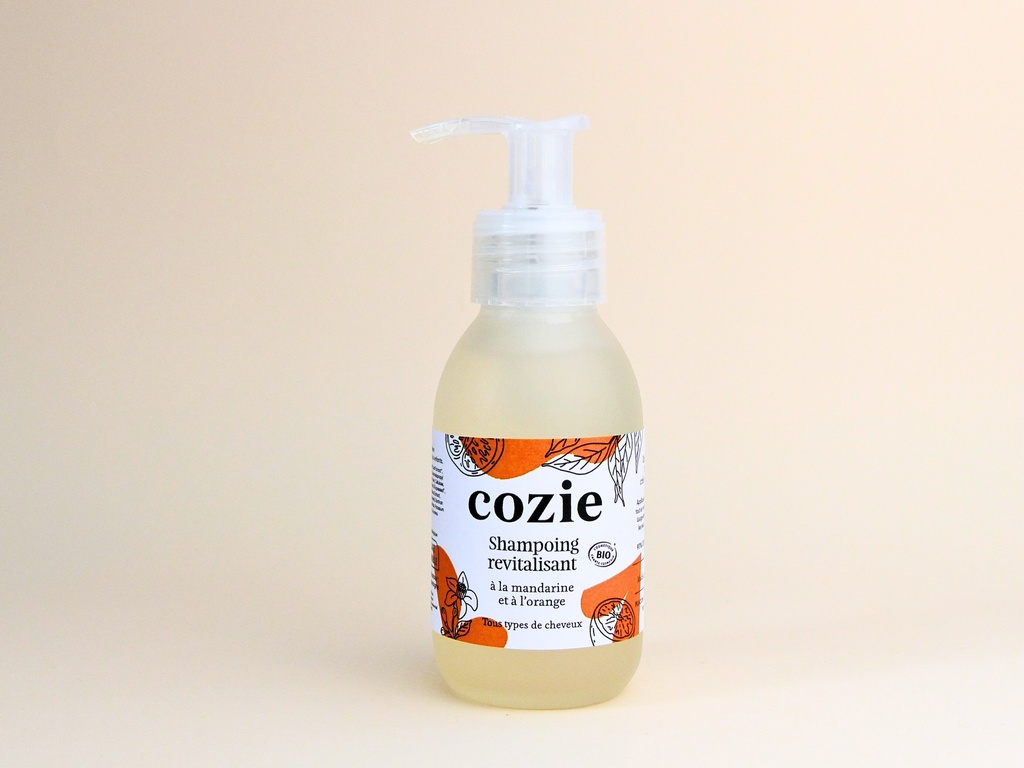 Cozie - Shampoing revitalisant (90ml) - Certifié Cosmos Organic°
