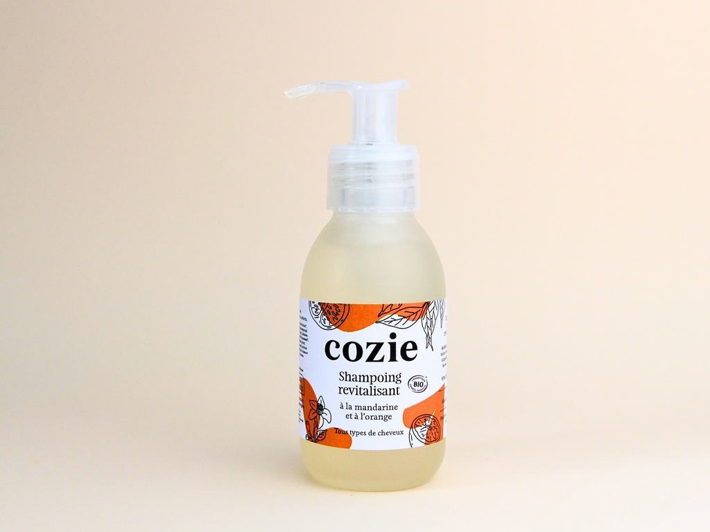 Cozie - Shampoing revitalisant (90ml) - Certifié Cosmos organic