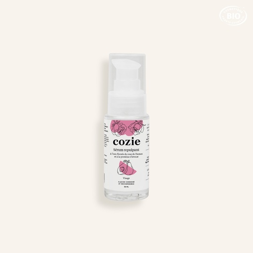 [VE0029] Cozie - Sérum repulpant - Certifié Cosmos organic