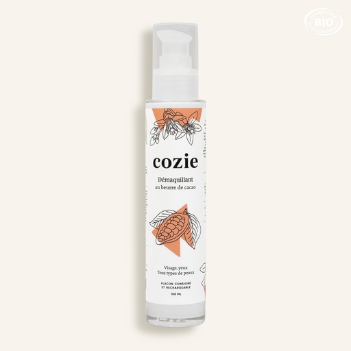 [VE0021] Cozie - Lait démaquillant - Certifié Cosmos Organic°