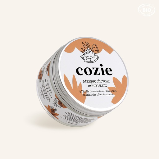 [VE0033] Cozie - Masque cheveux nourrissant - Certifié Cosmos organic