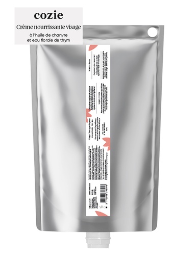 [PM0001] Cozie - Poche Crème Nourissante Visage - Certifié Cosmos Organic°