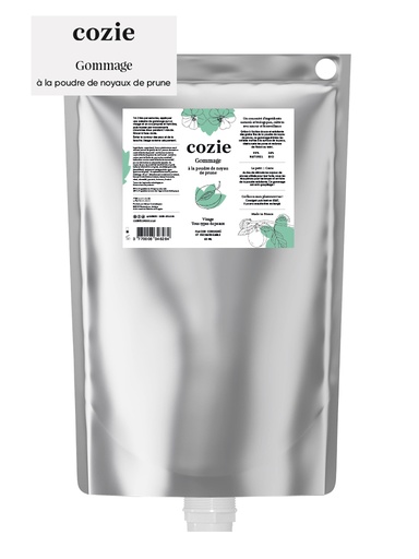 [PM0019] Cozie - Poche Gommage visage - Certifié Cosmos organic