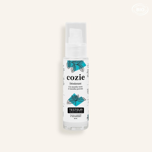 [TE0003] Cozie - Testeur Déodorant - Certifié Cosmos organic