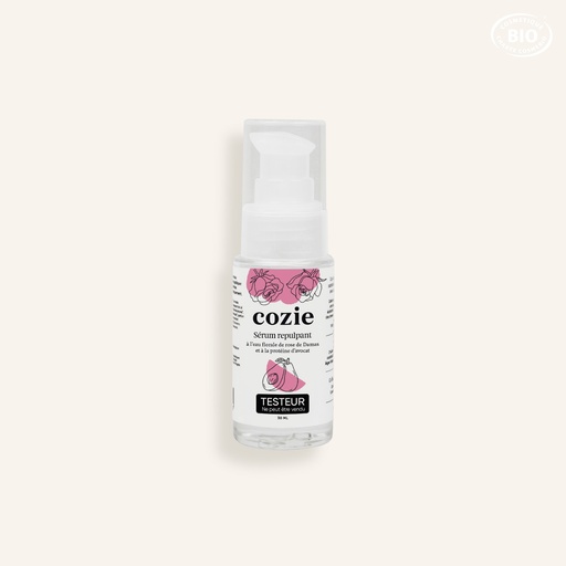 [TE0029] Cozie - Testeur Sérum repulpant - Certifié Cosmos Organic°