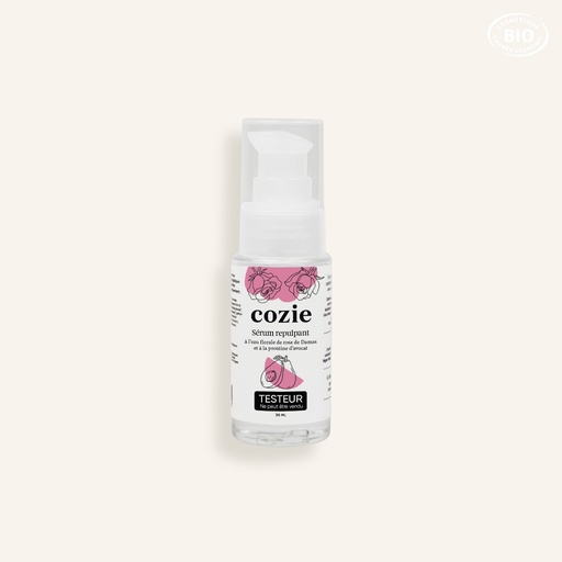 [TE0029] Cozie - Testeur Sérum repulpant - Certifié Cosmos organic