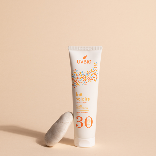 [L33] UVBIO - Lait Solaire SPF 30 (100ml) - Certifié bio*