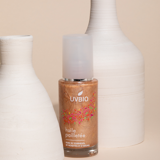 [L3] UVBIO - Huile Pailletée - Certifié Cosmos Organic**